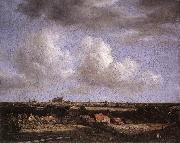 Jacob van Ruisdael Landscape with a View of Haarlem oil